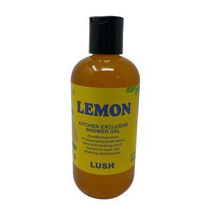 Lush Cosmetics Kitchen Exclusive Lemon Shower Gel Vegan 8.4 Fl Oz